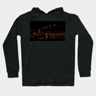 Newcastle Quayside At Night Hoodie